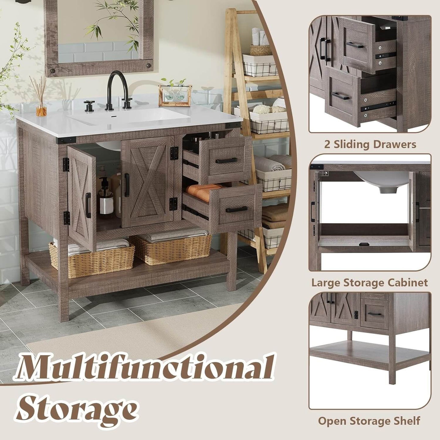 Calverton 36" Bathroom Vanity