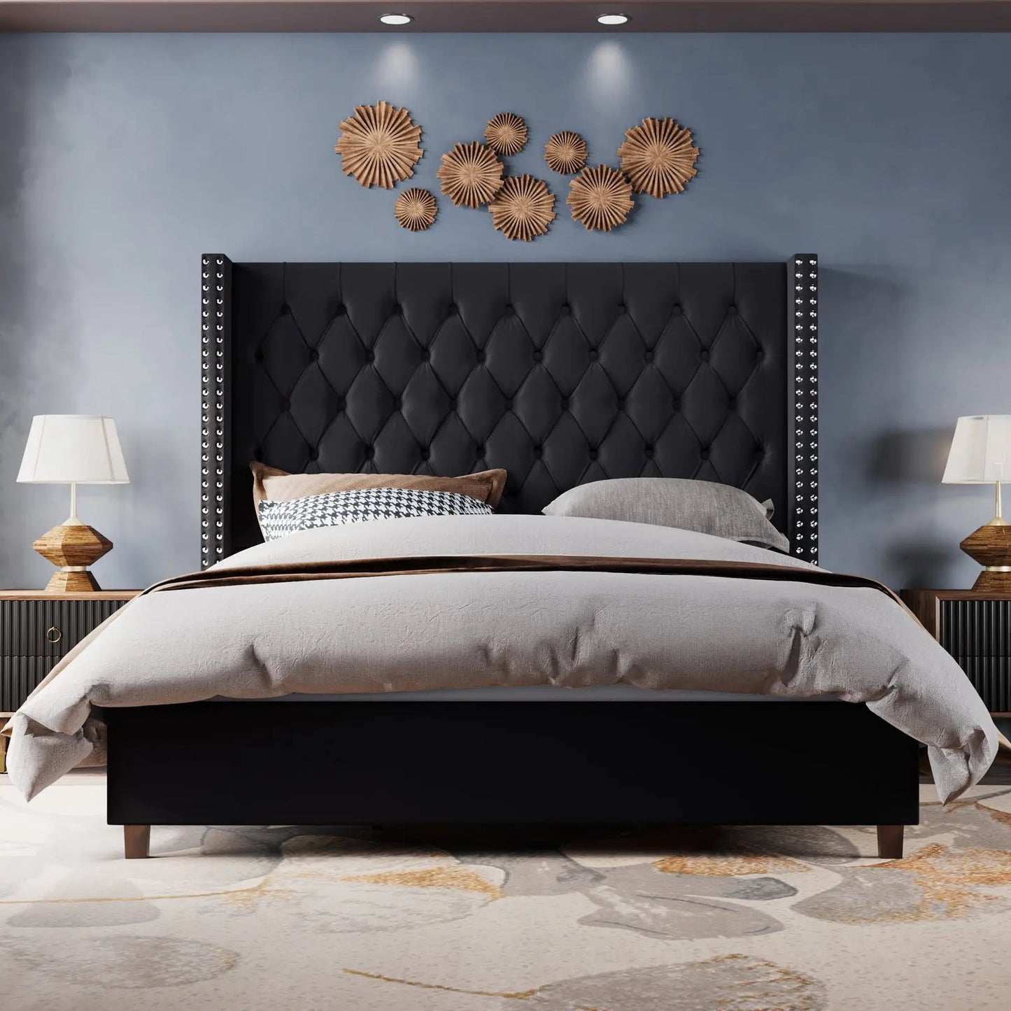 Farfalle 61.4" Bed Frame