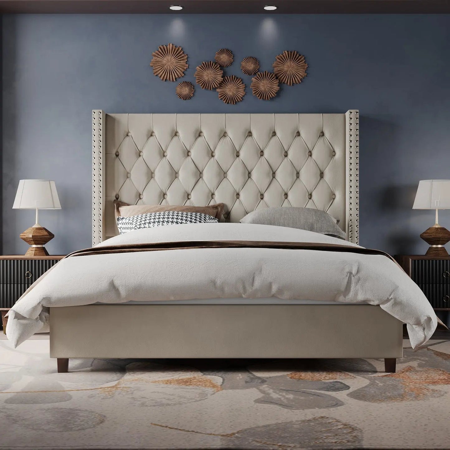 Farfalle 61.4" Bed Frame