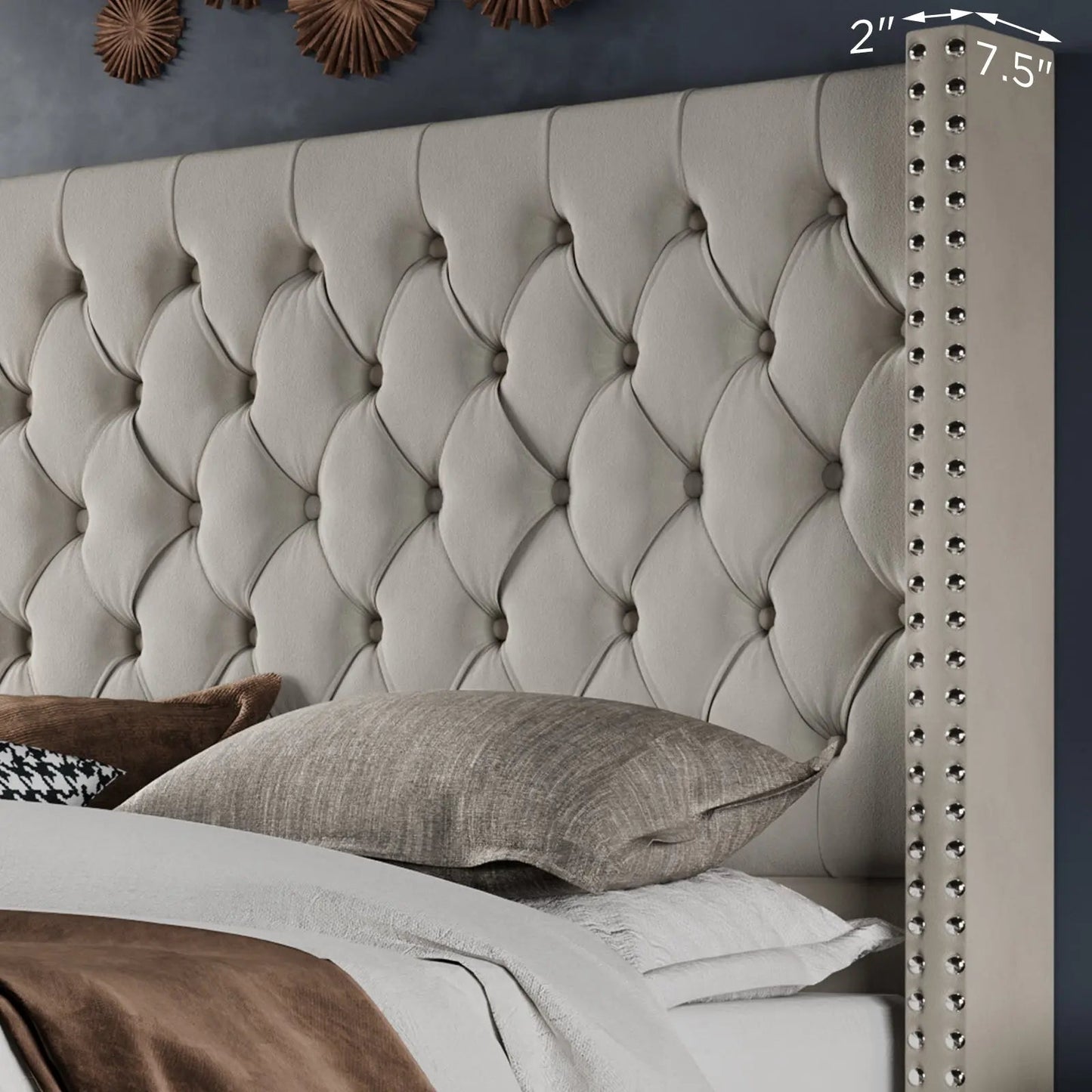 Farfalle 61.4" Bed Frame