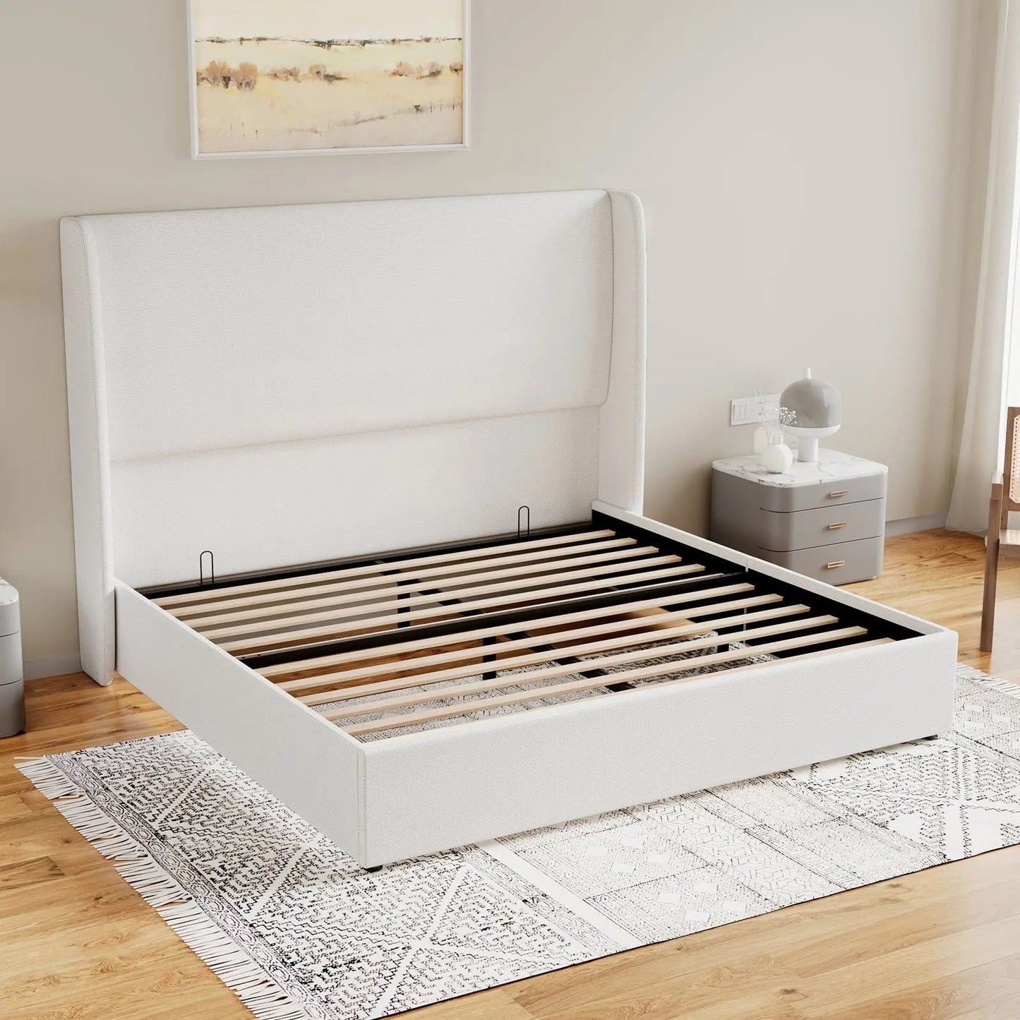 Slate Lift Storage Bed