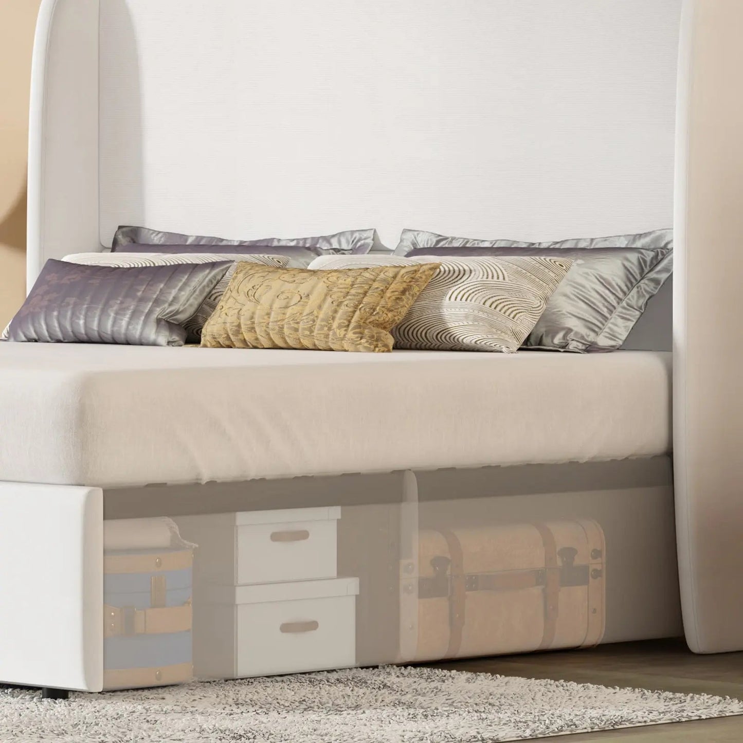 Slate Lift Storage Bed