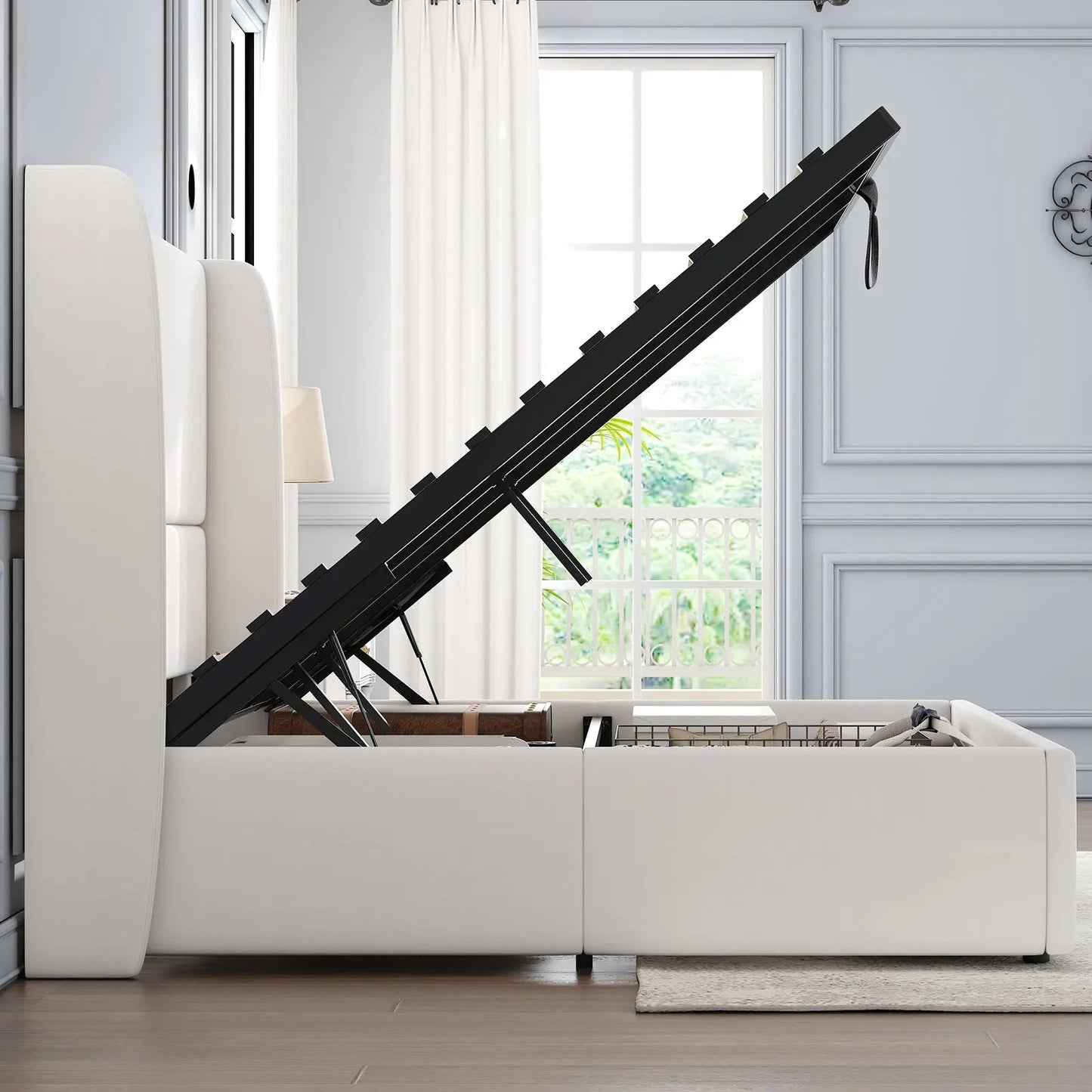 Slate Lift Storage Bed