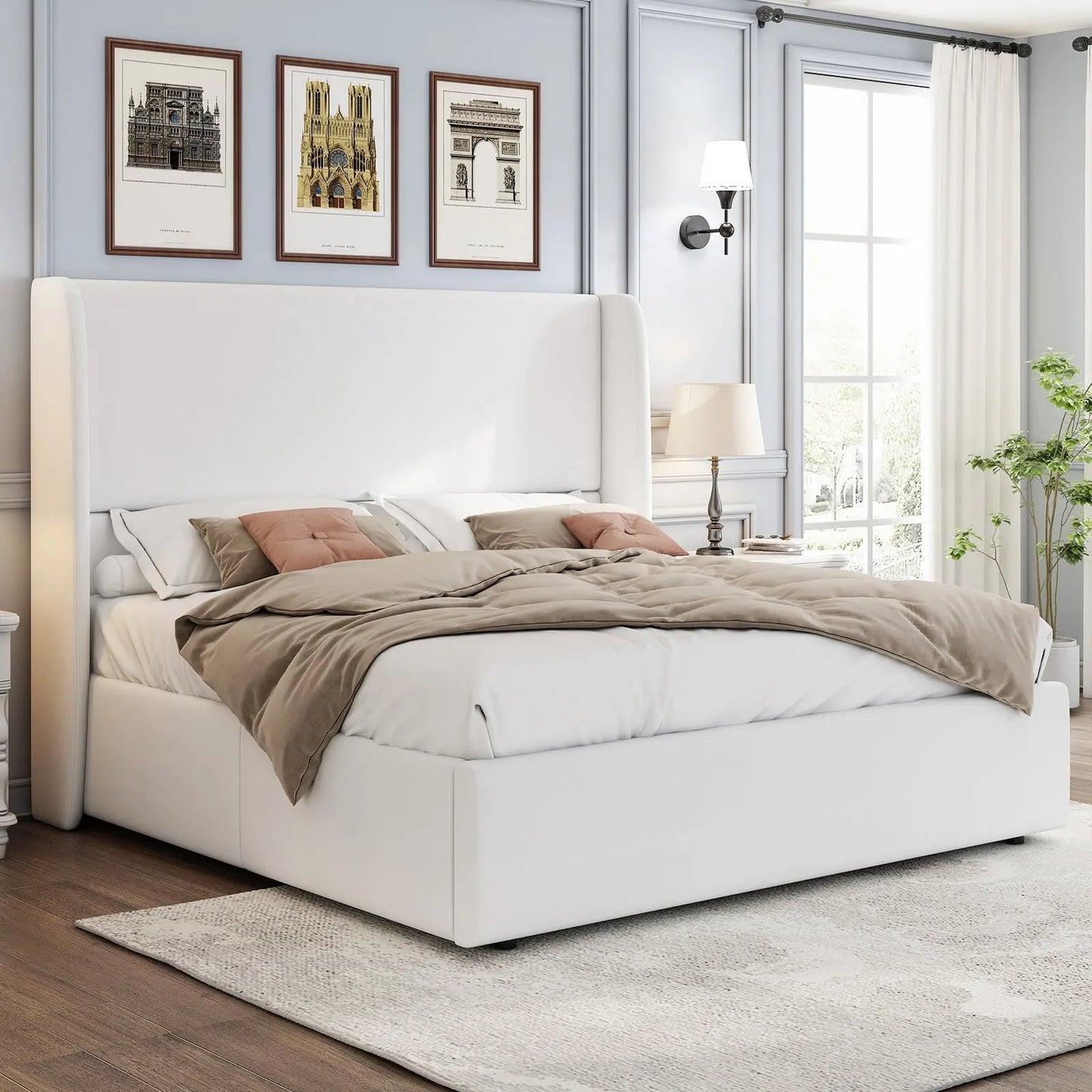 Slate Lift Storage Bed