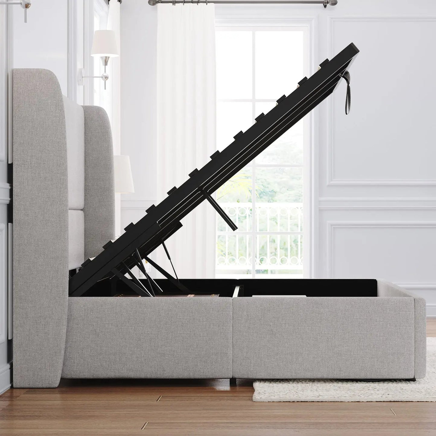 Slate Lift Storage Bed