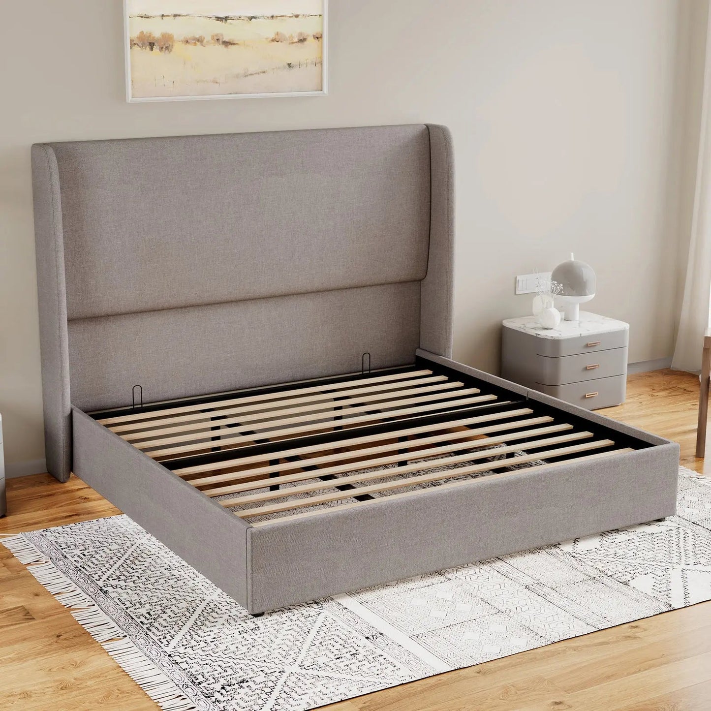 Slate Lift Storage Bed