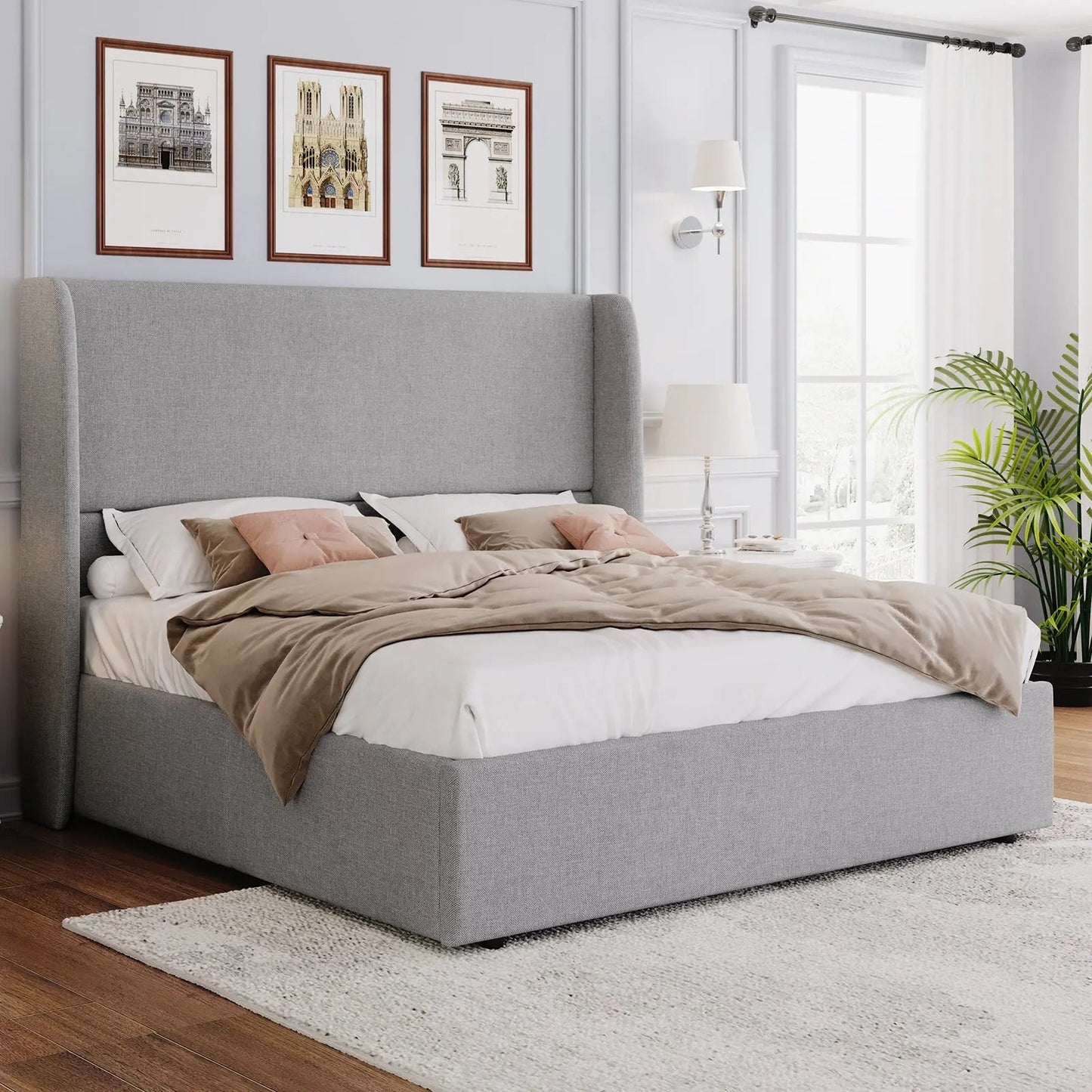 Slate Lift Storage Bed
