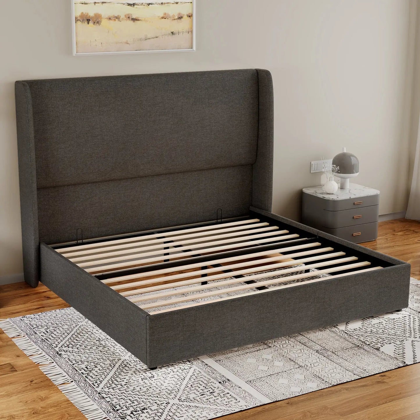 Slate Lift Storage Bed