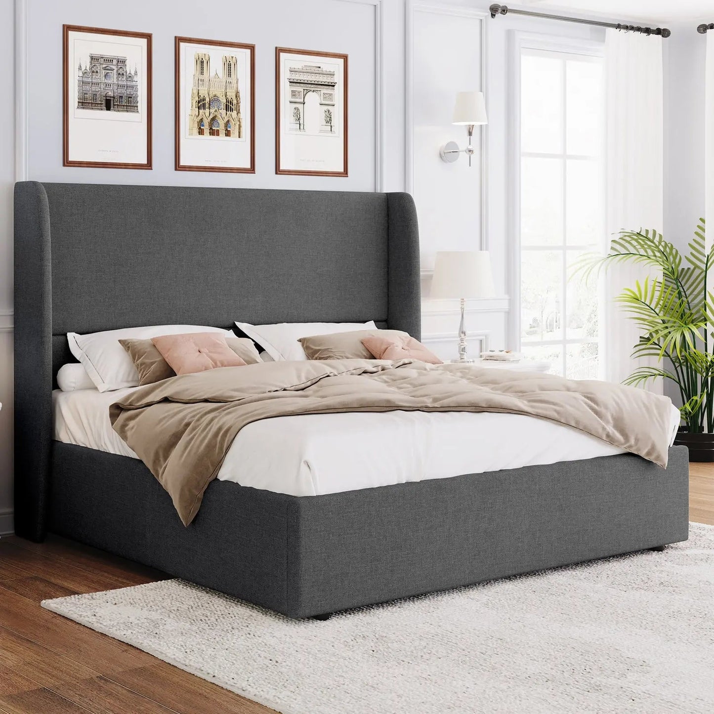 Slate Lift Storage Bed