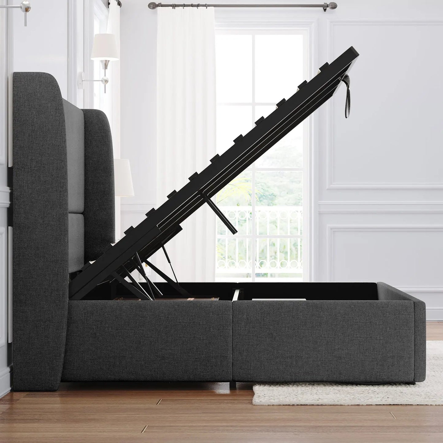 Slate Lift Storage Bed