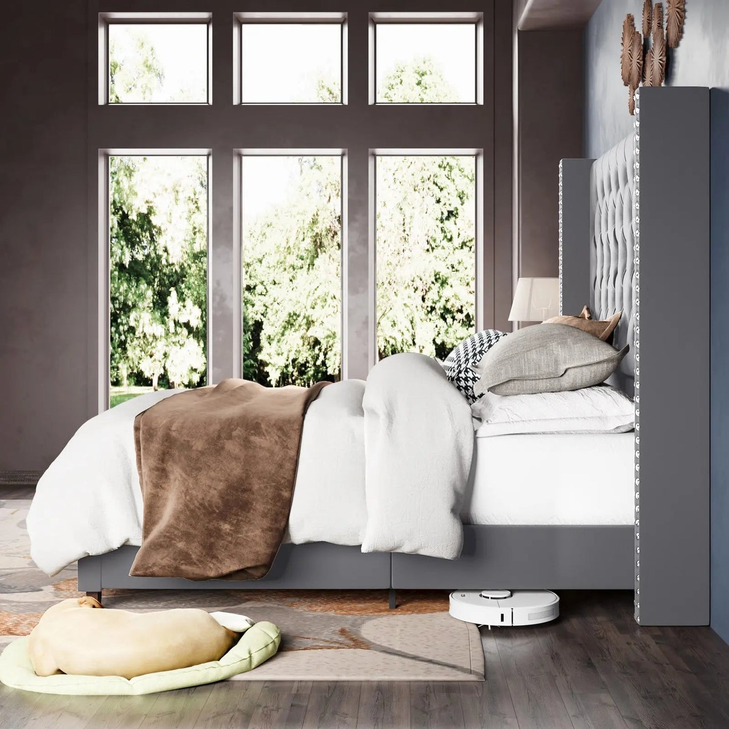 Farfalle 61.4" Bed Frame