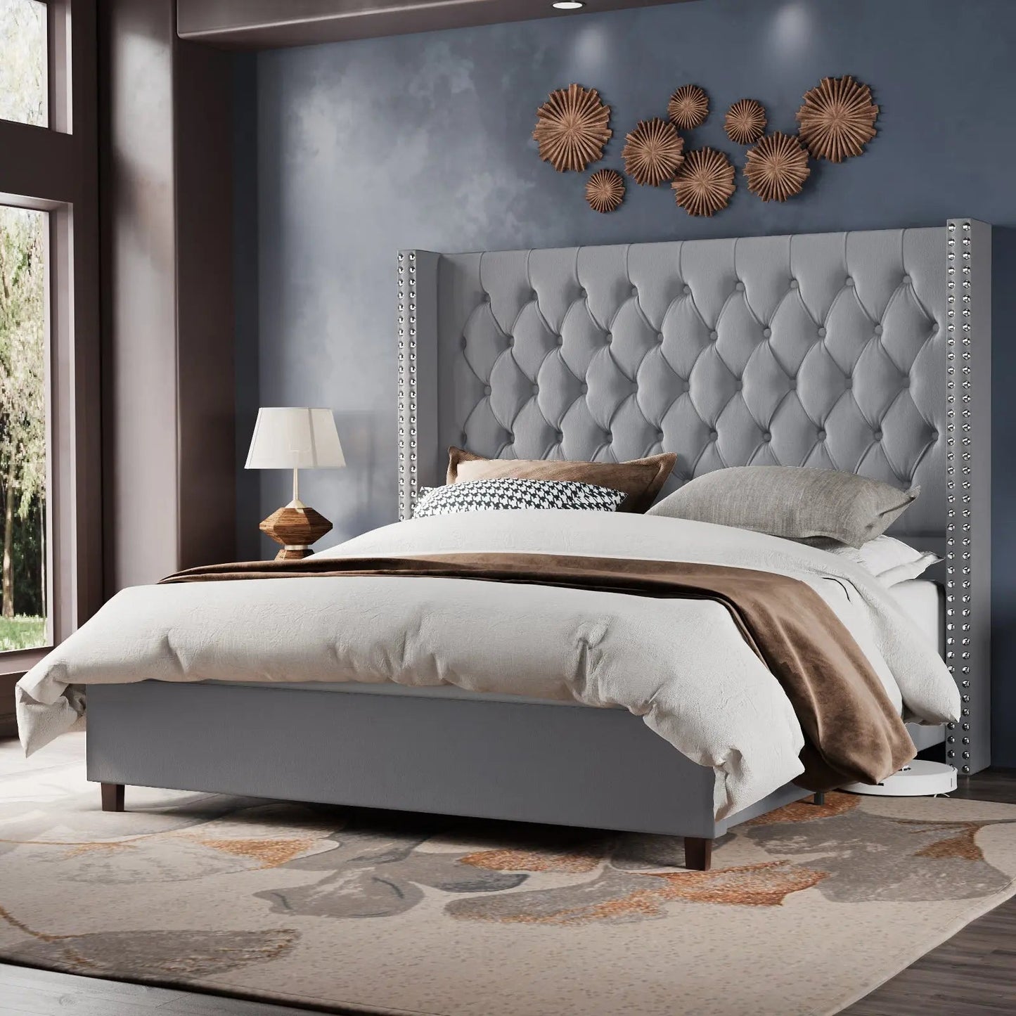 Farfalle 61.4" Bed Frame