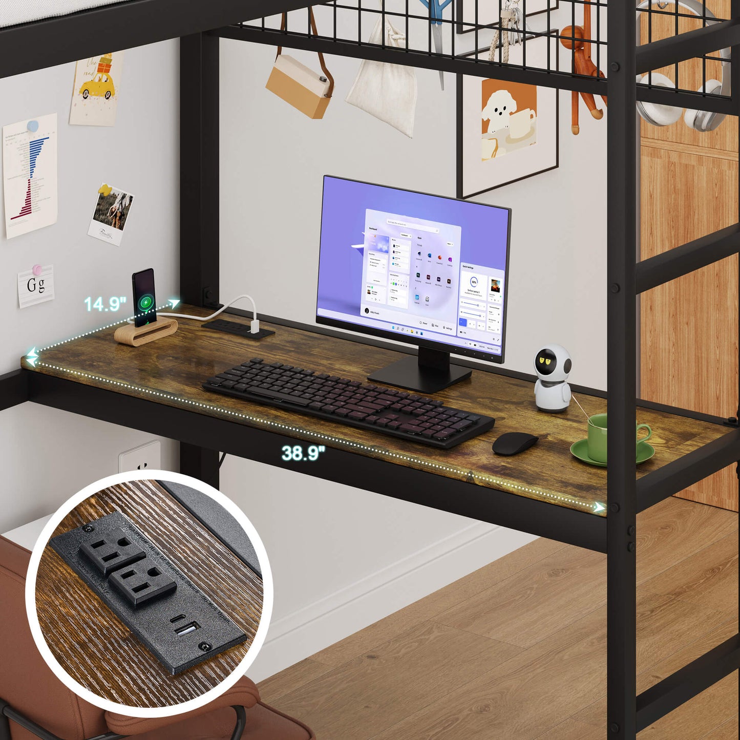 Lofton Twin Loft Bed