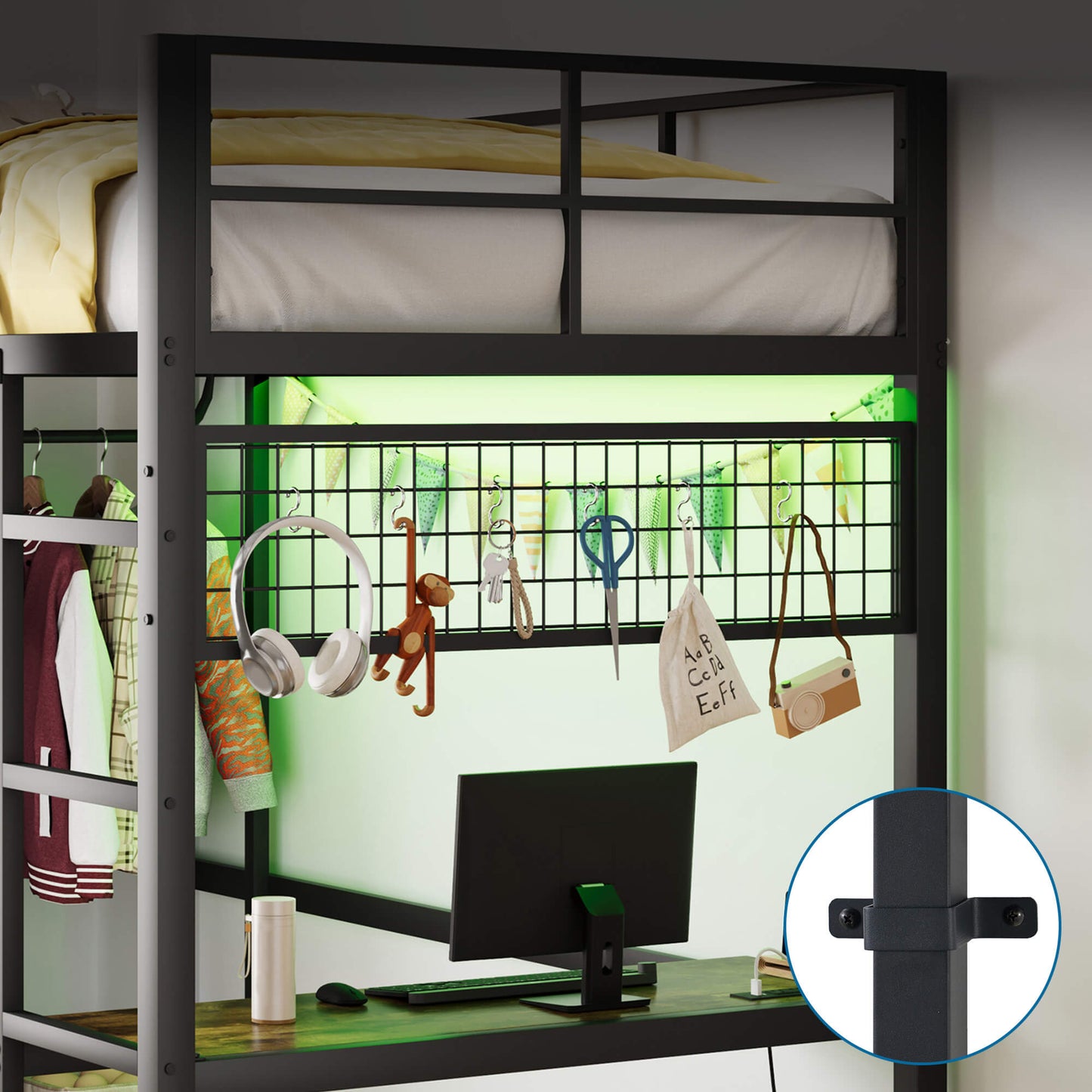 Lofton Twin Loft Bed