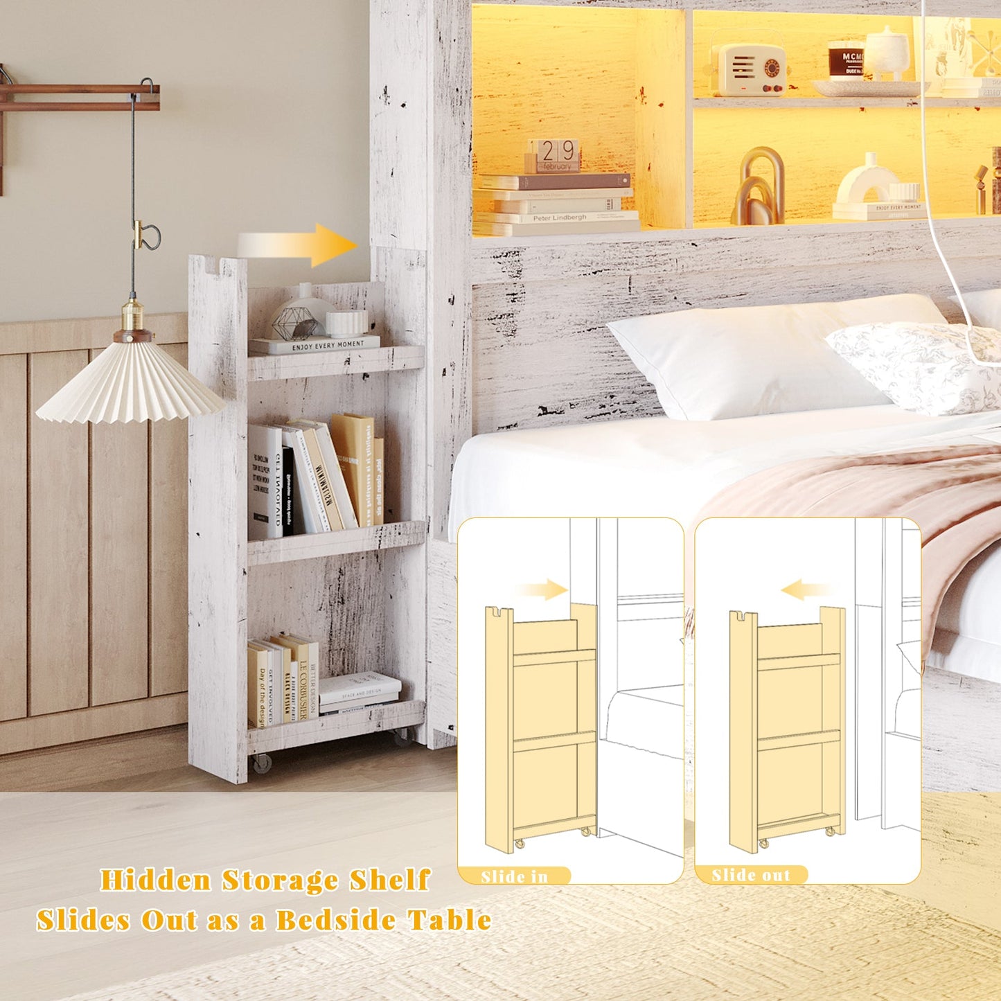 Cael Storage Bed Frame