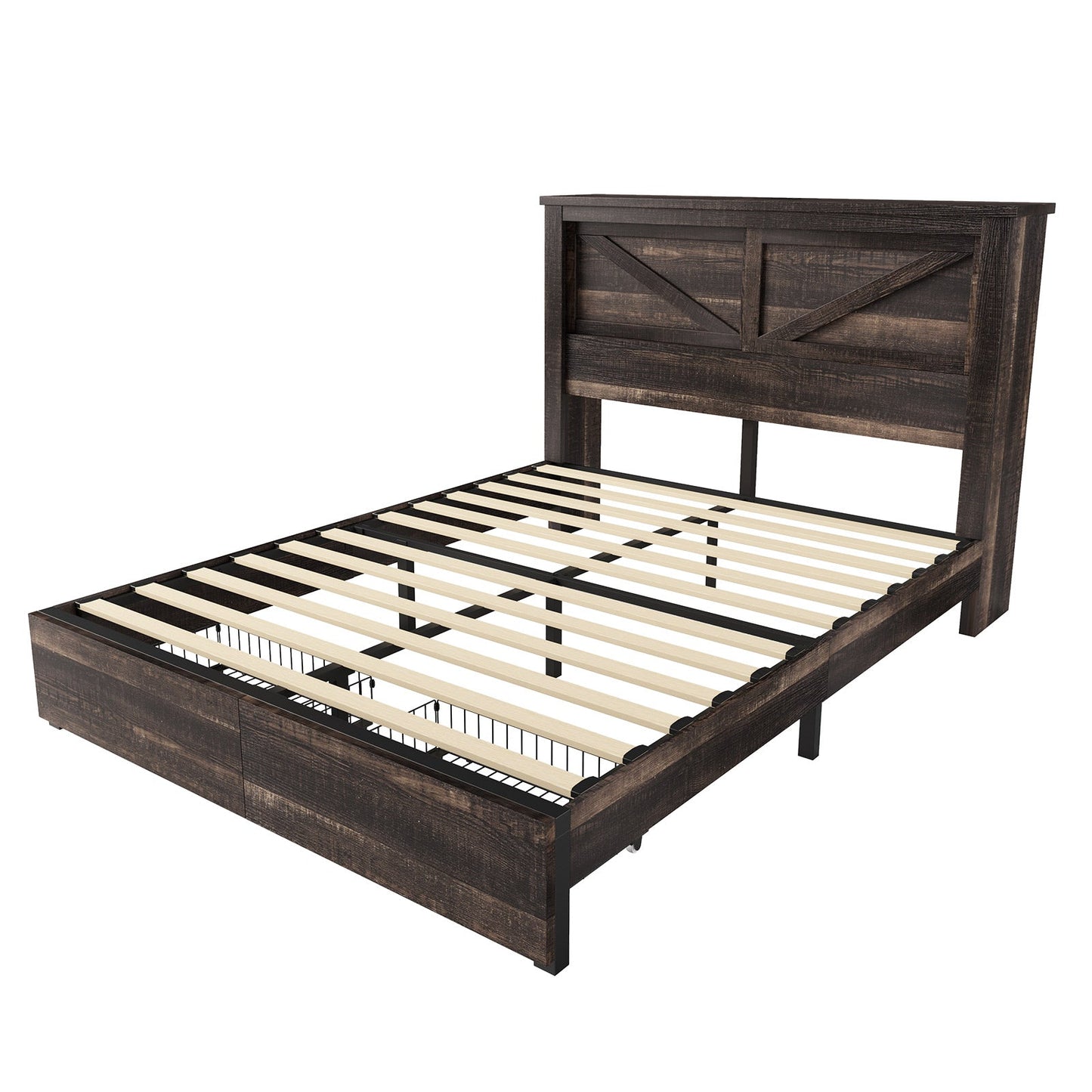 Huxley 47.2"H Storage Bed Frame
