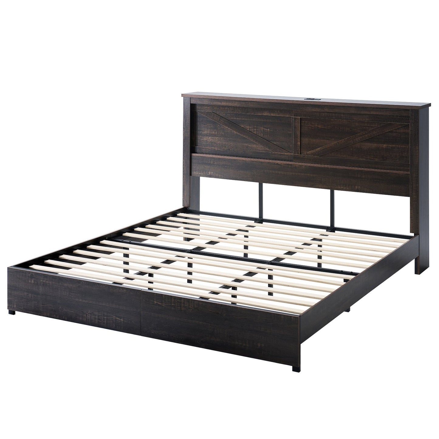 Huxley 47.2"H Storage Bed Frame