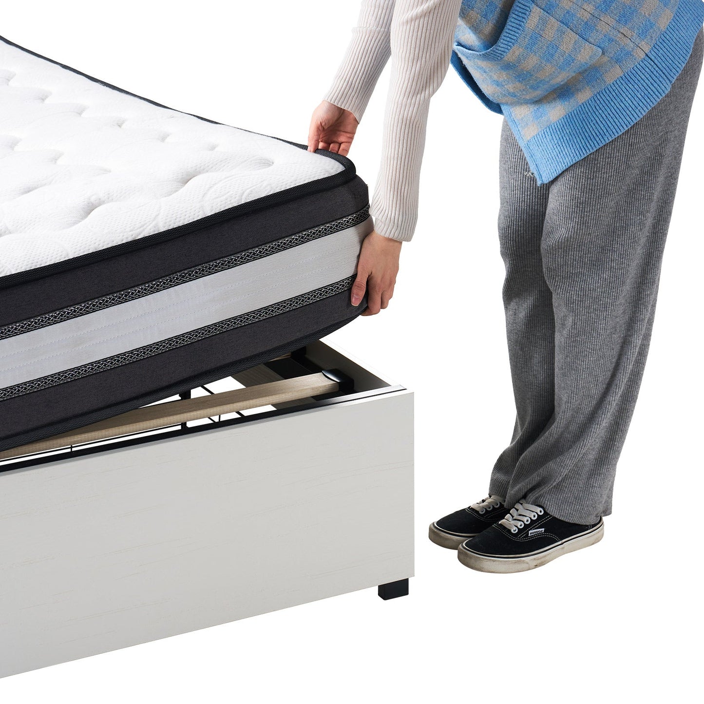 Huxley 47.2"H Storage Bed Frame