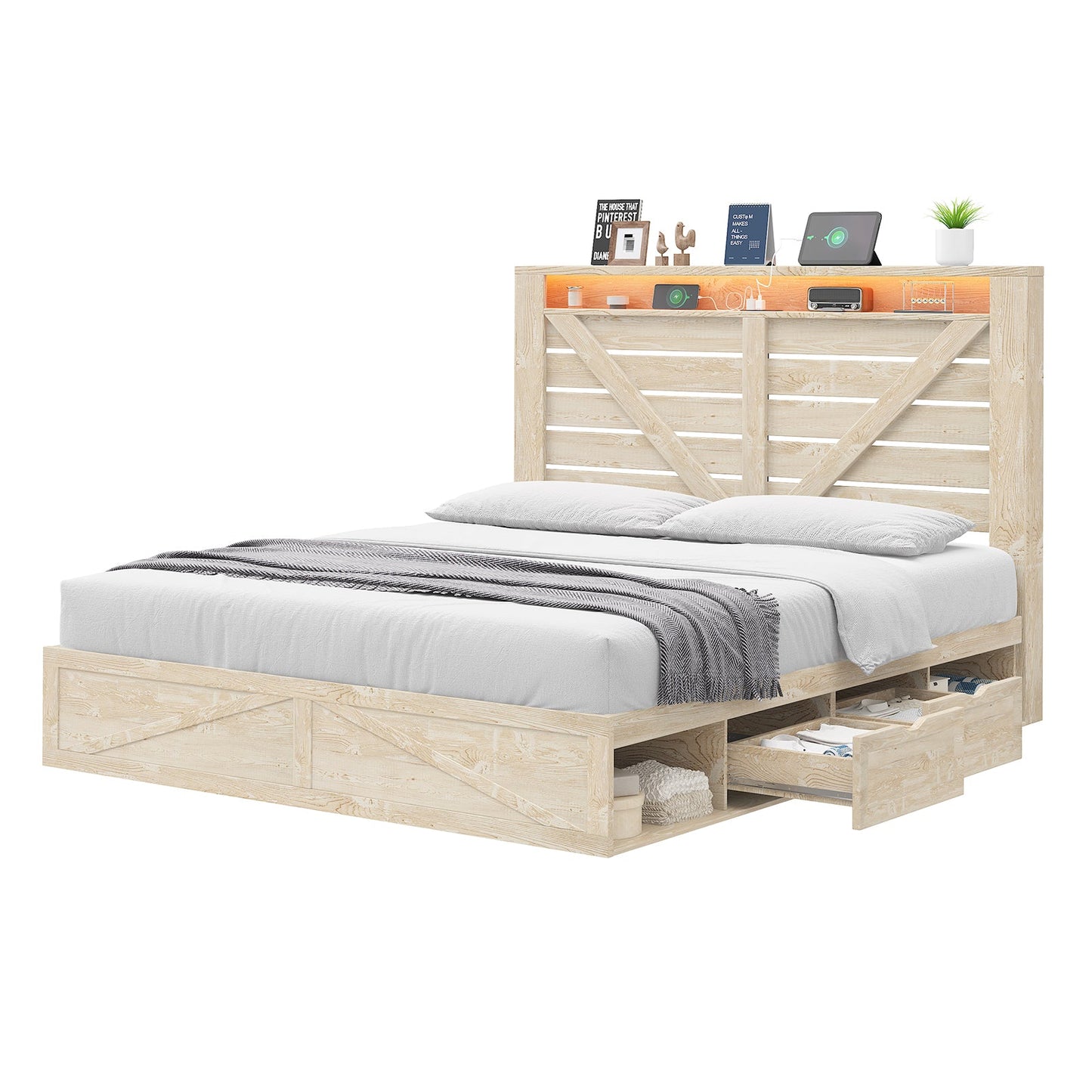 Ruston Storage Bed Frame