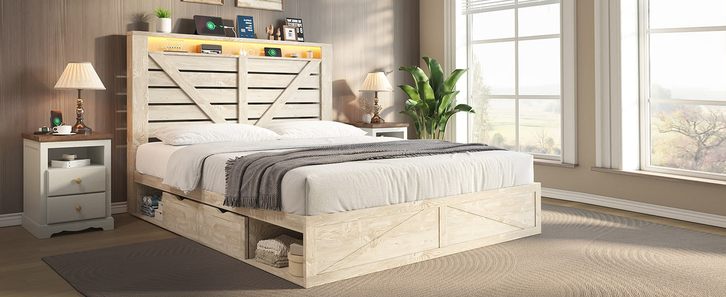 Ruston Storage Bed Frame
