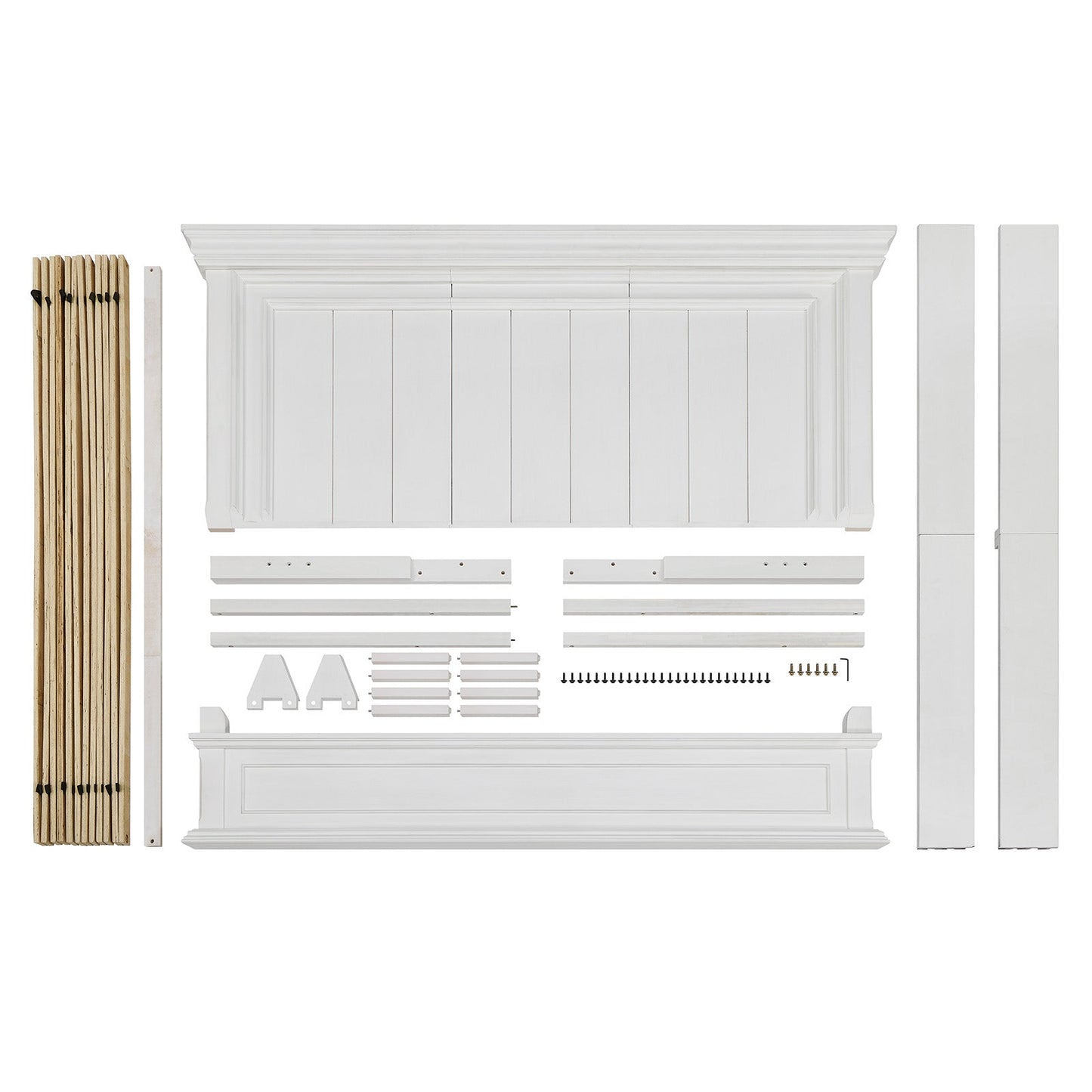 Darcy Solid Wood Bed Frame