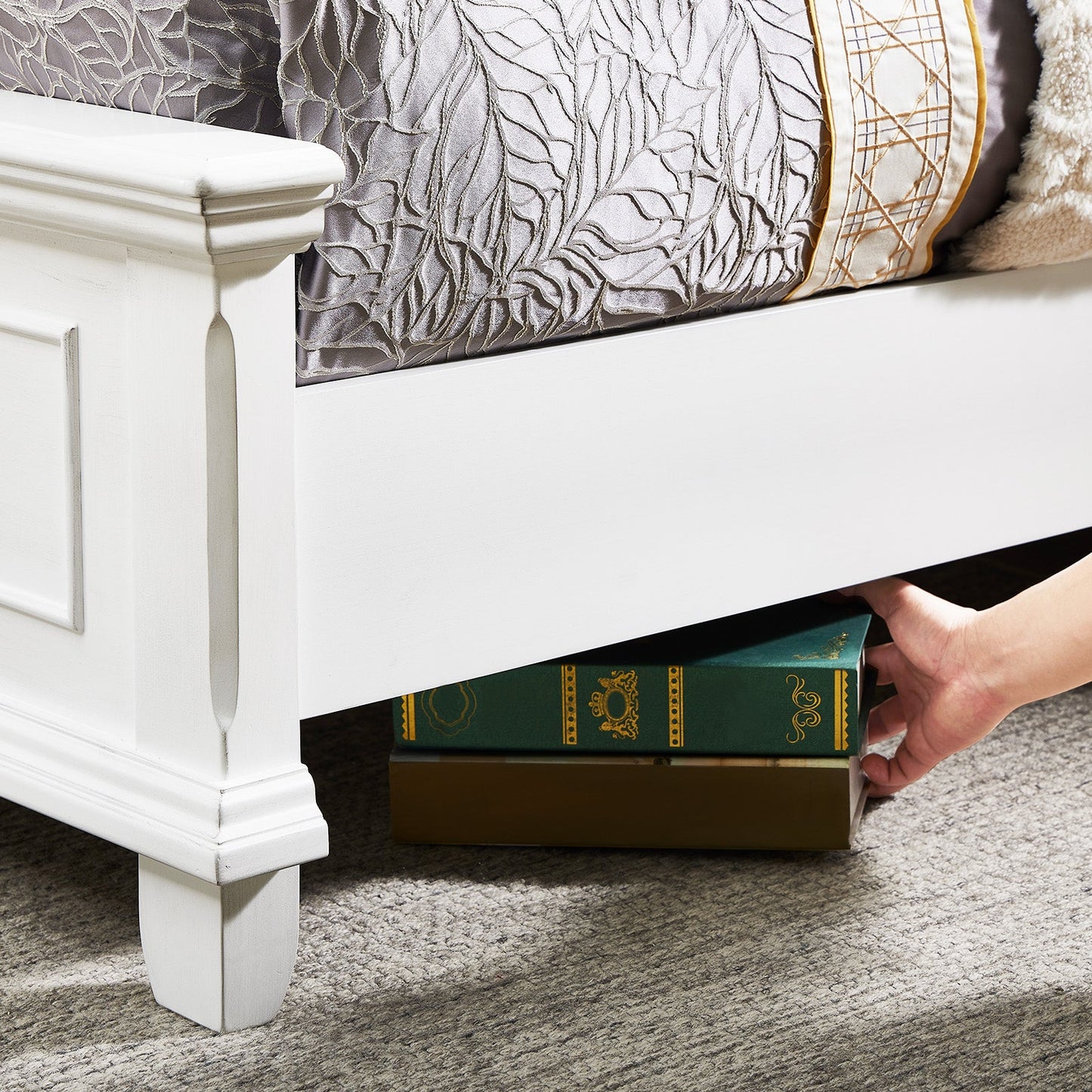 Darcy Solid Wood Bed Frame