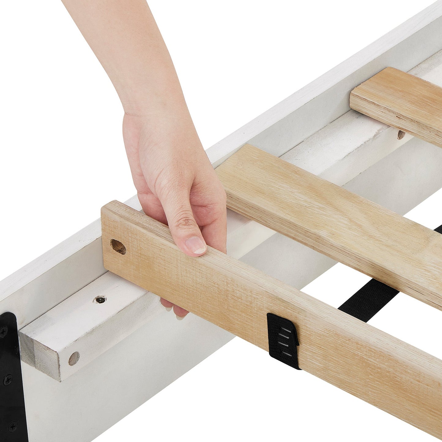 Darcy Solid Wood Bed Frame