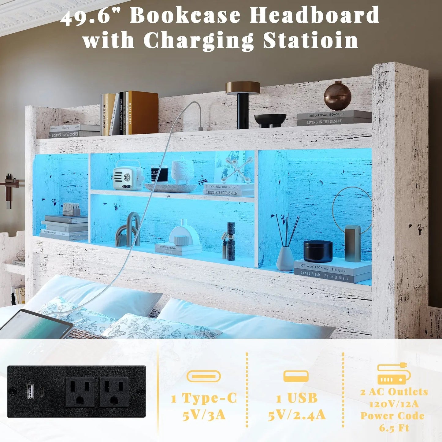 Cael Storage Bed Frame