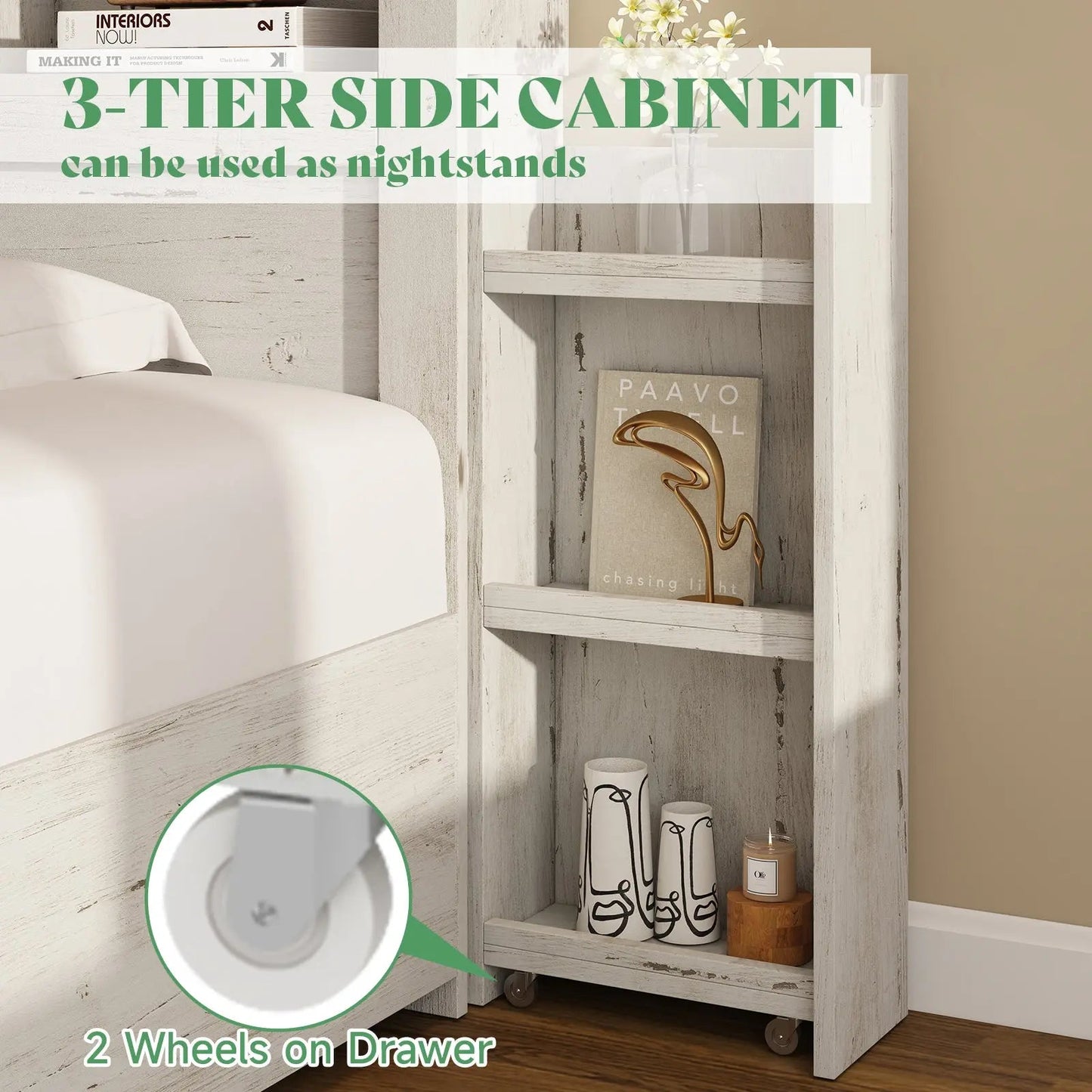 Cael Storage Bed Frame