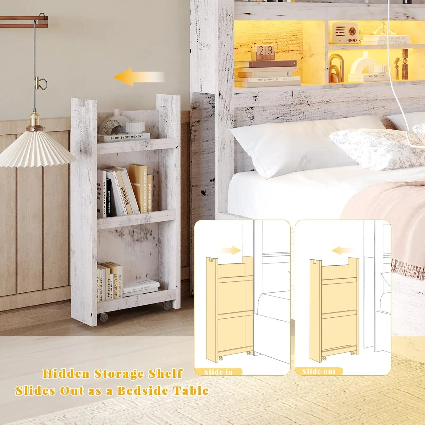 Cael Storage Bed Frame
