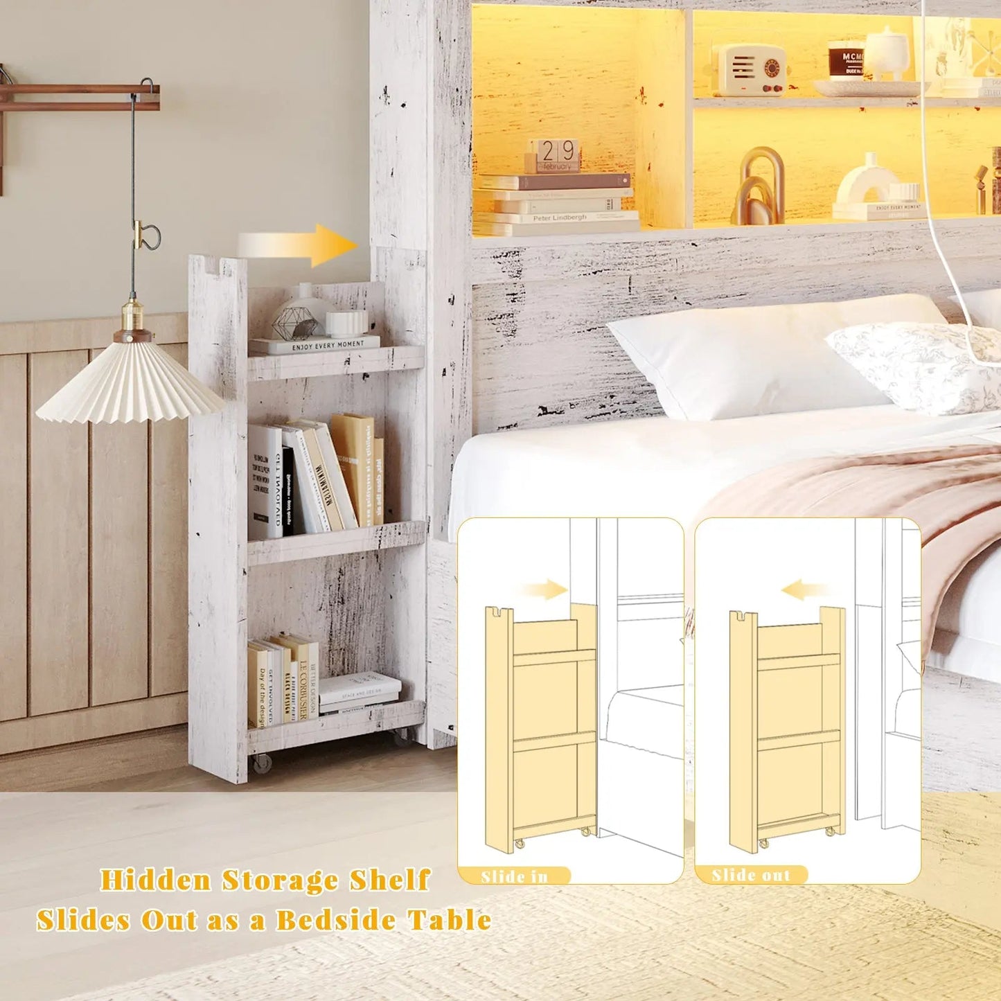 Cael Storage Bed Frame