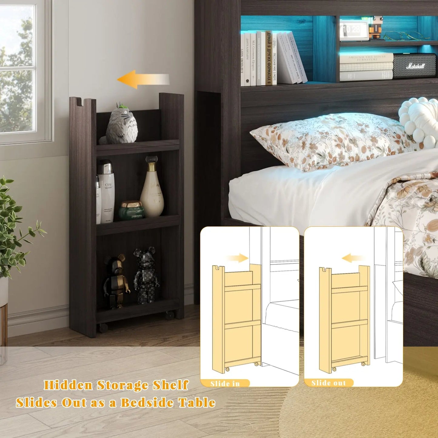 Cael Storage Bed Frame
