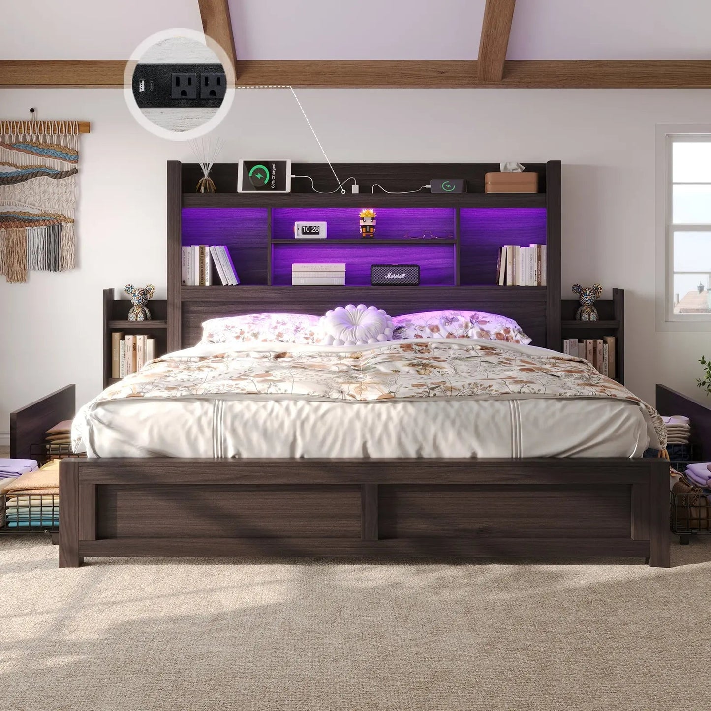 Cael Storage Bed Frame