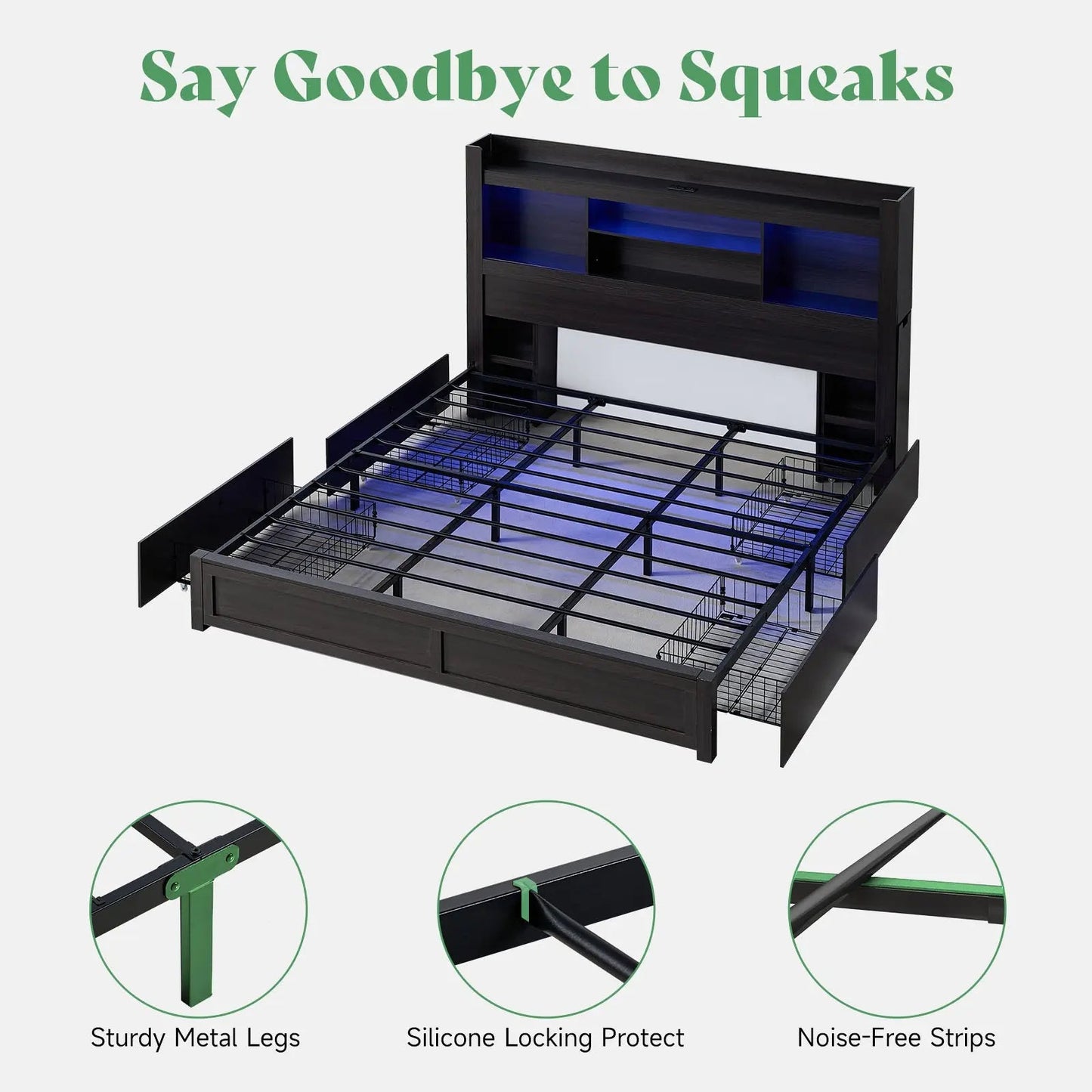 Cael Storage Bed Frame