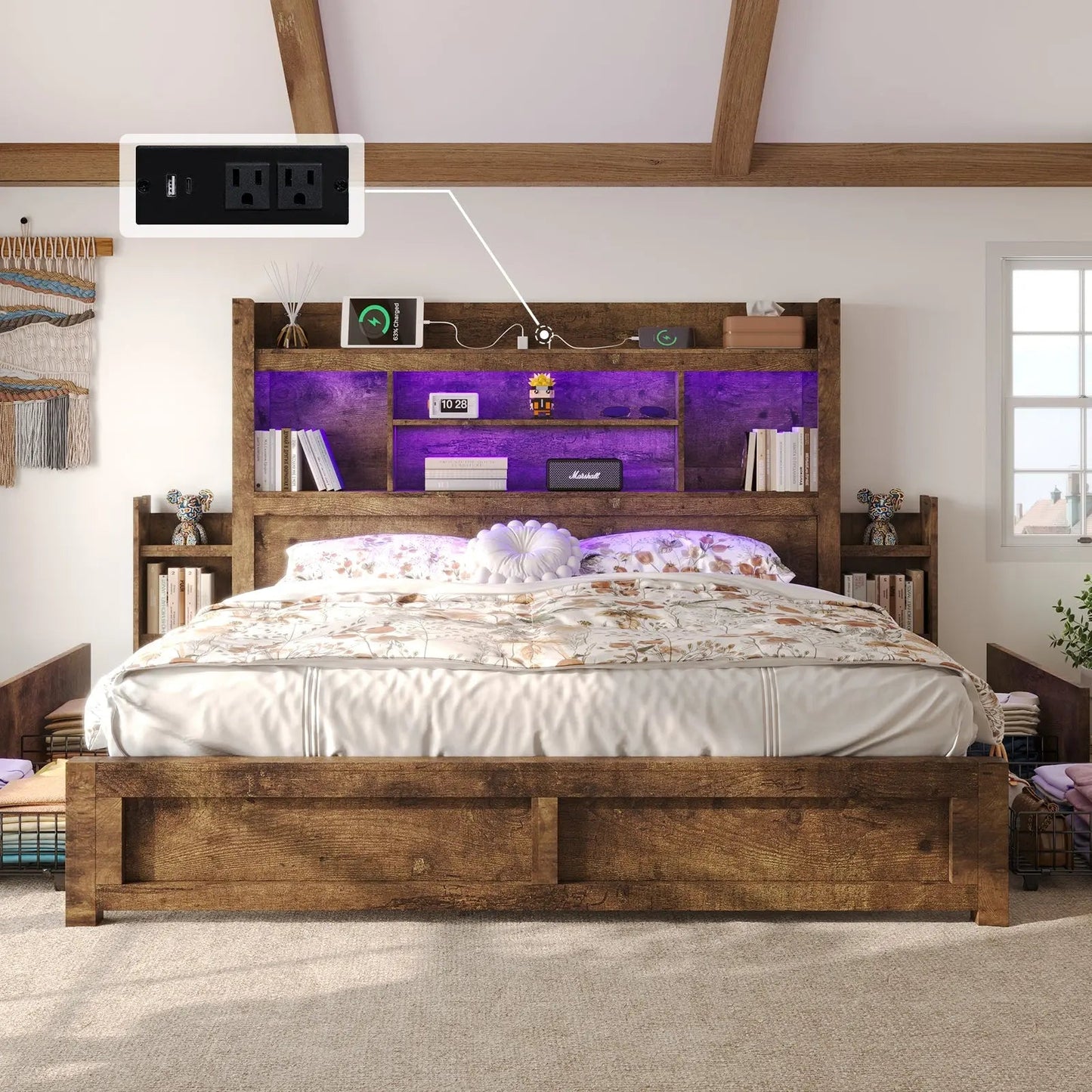 Cael Storage Bed Frame