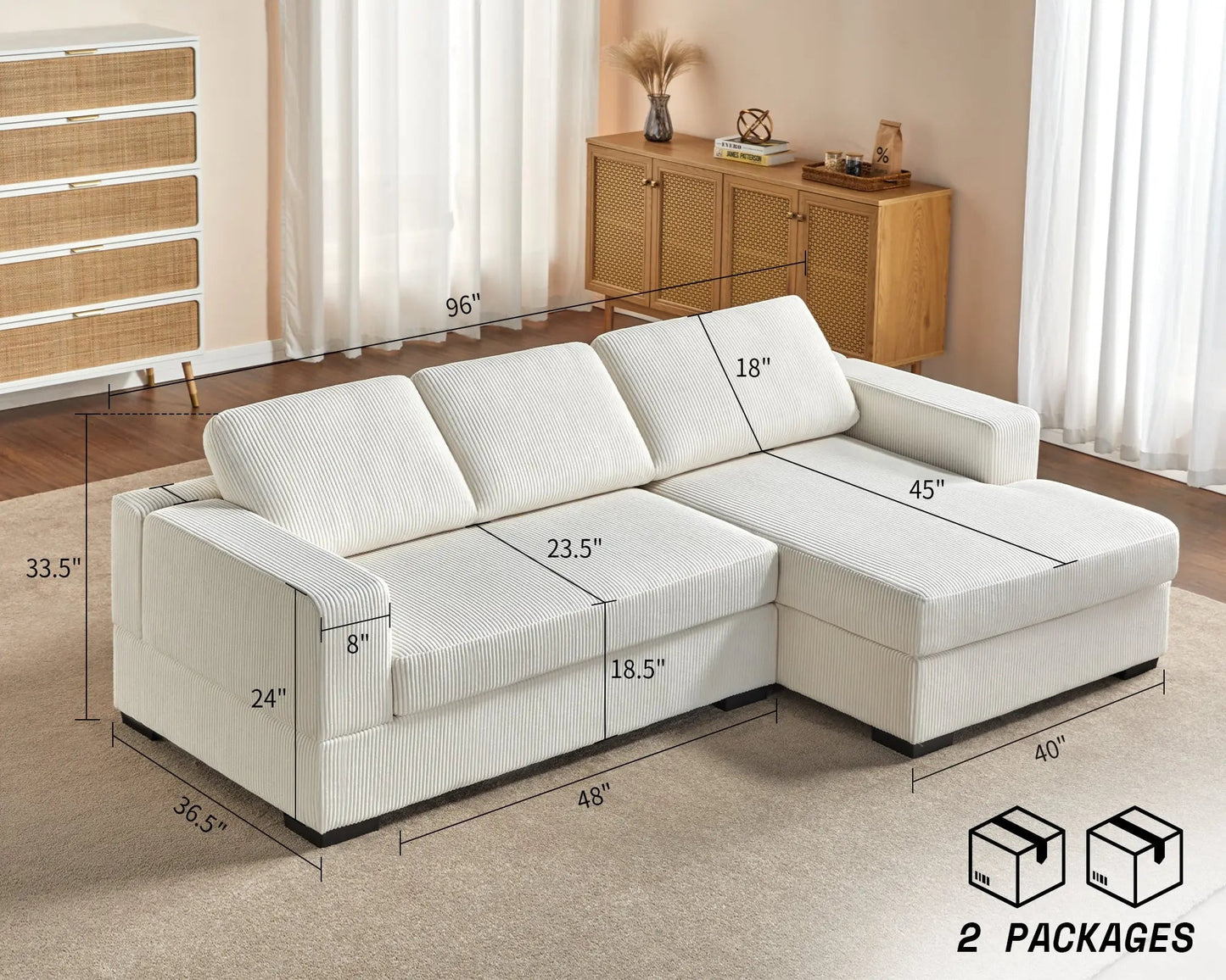 Chunk Oversized Sofa