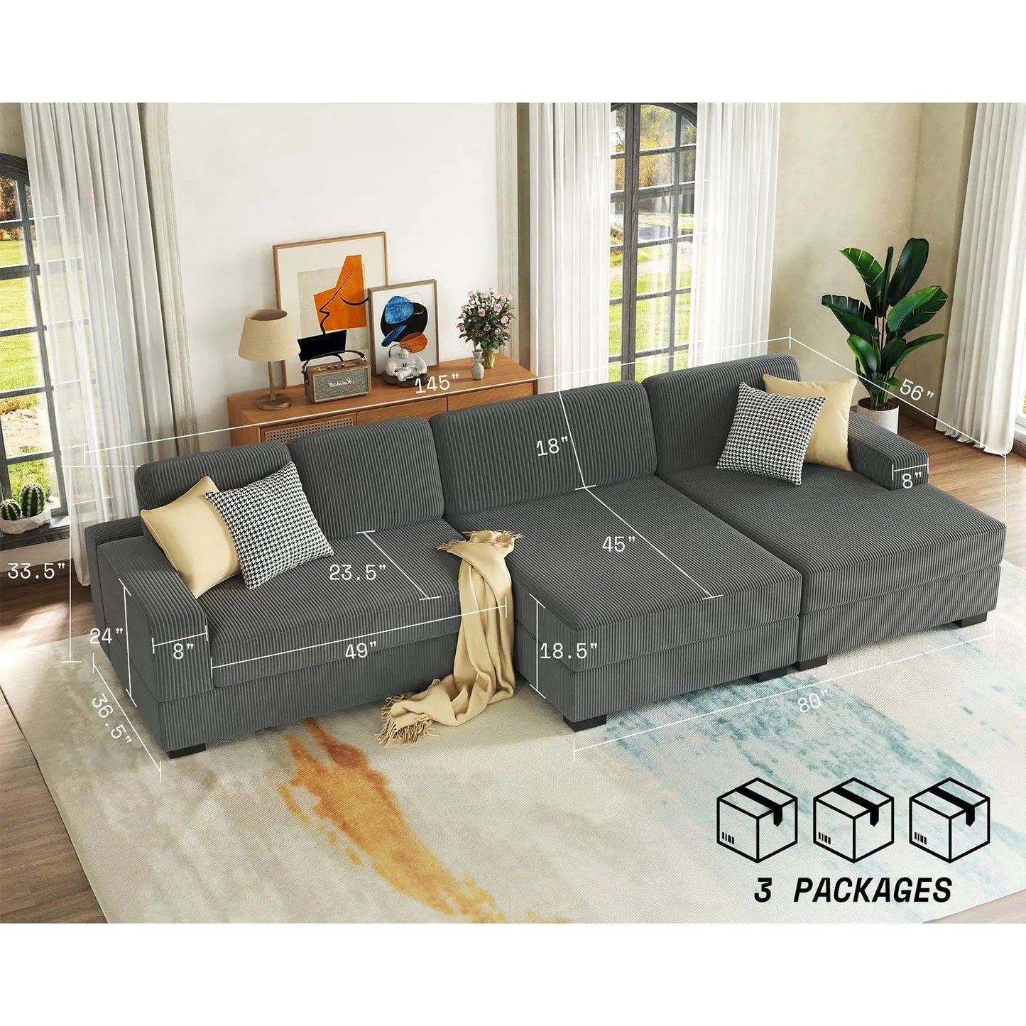 Chunk Oversized Sofa