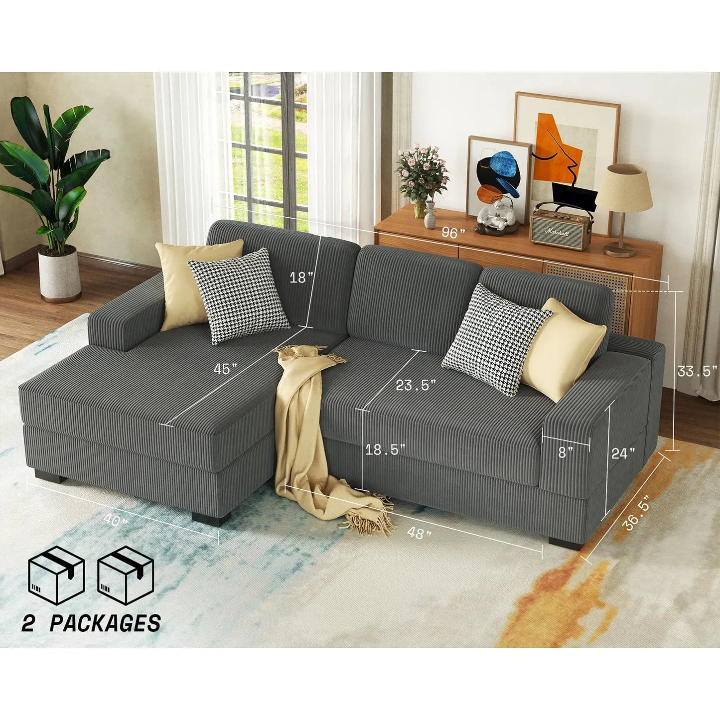 Chunk Oversized Sofa