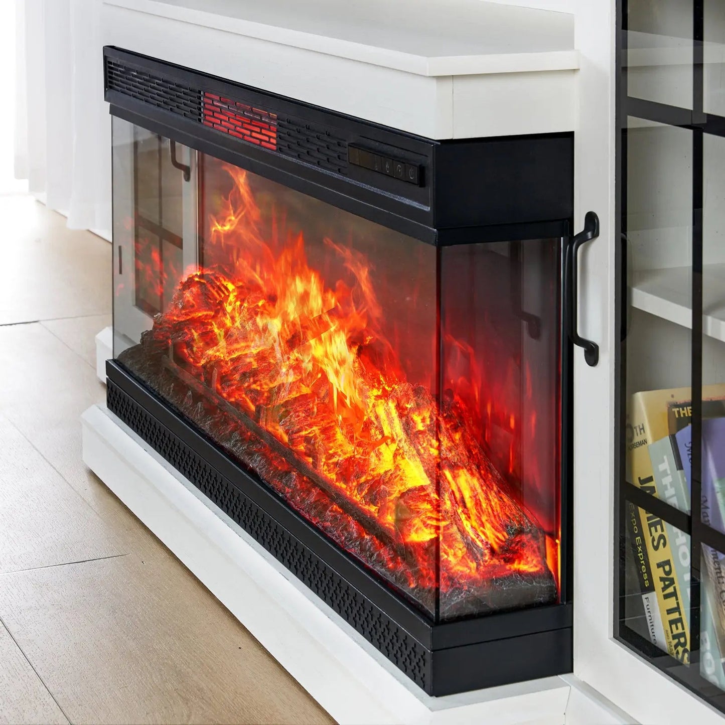 Panoply 75" Fireplace TV Stand