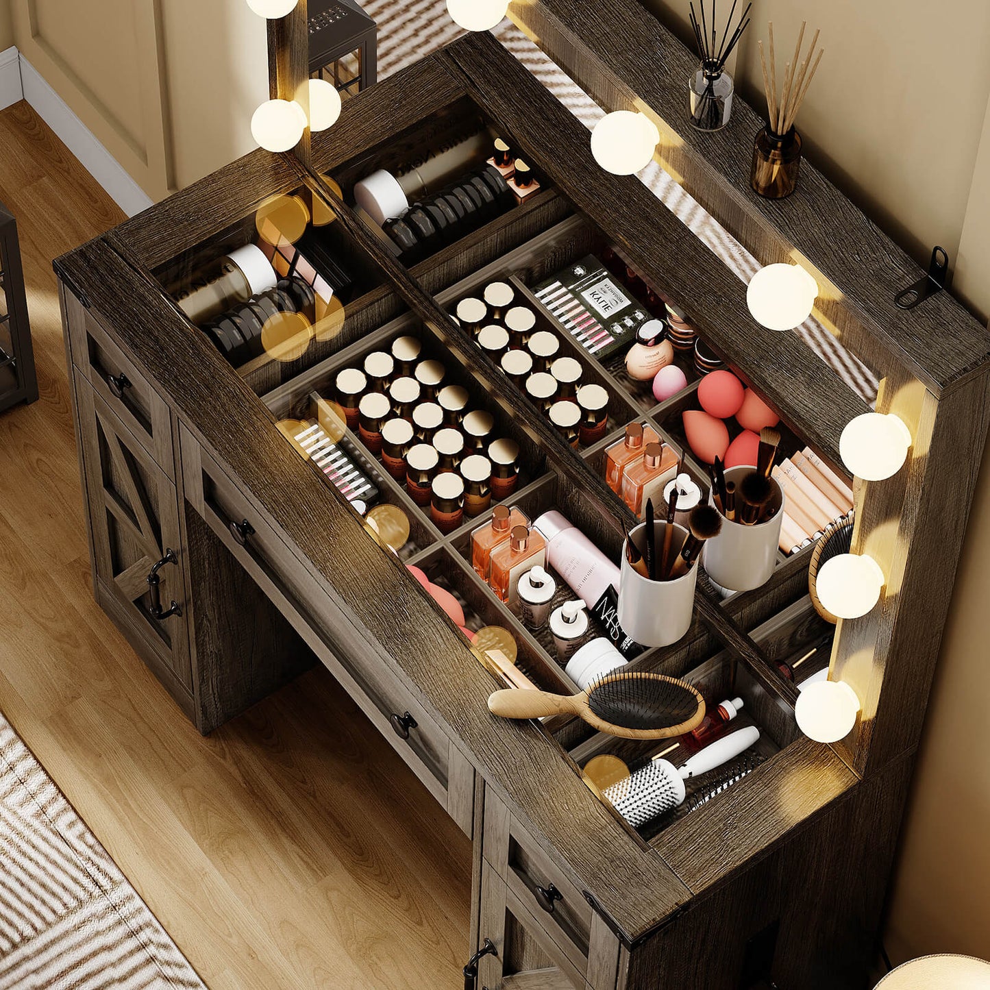 Ciren 43" Makeup Vanity