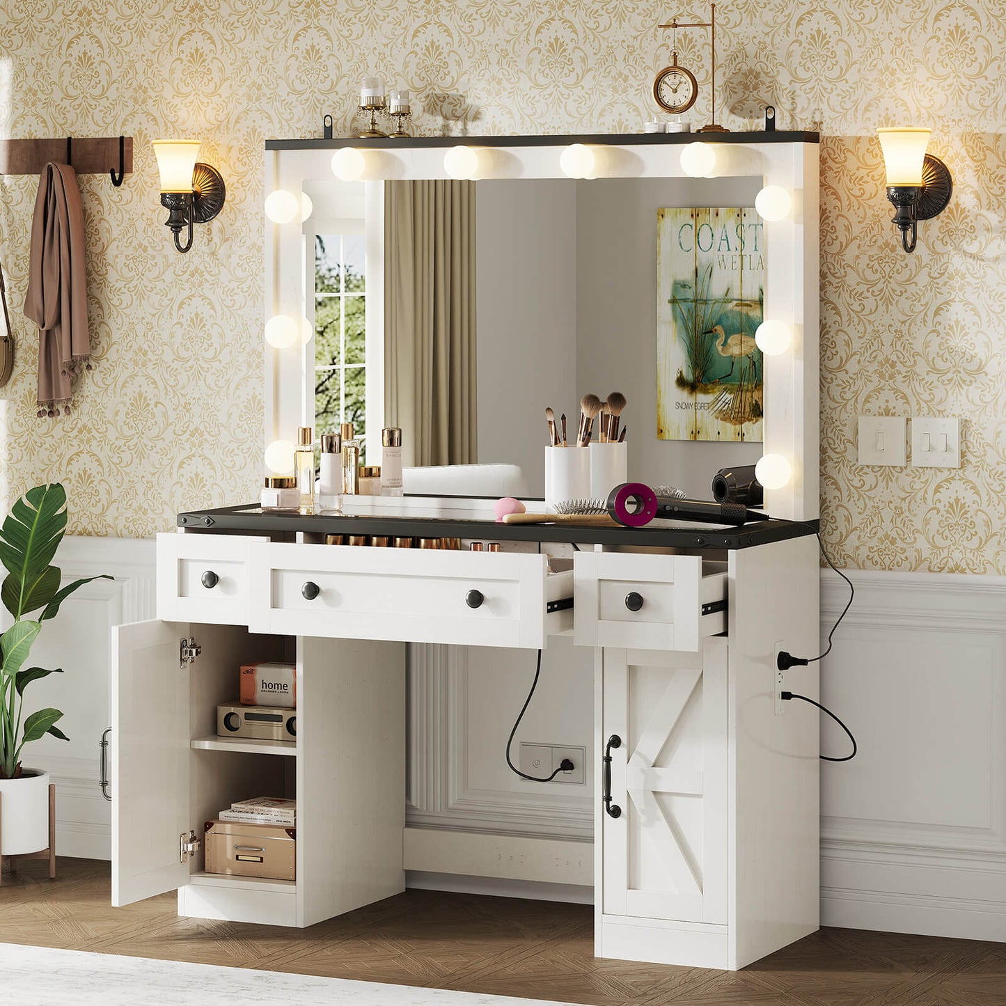 Ciren 43" Makeup Vanity