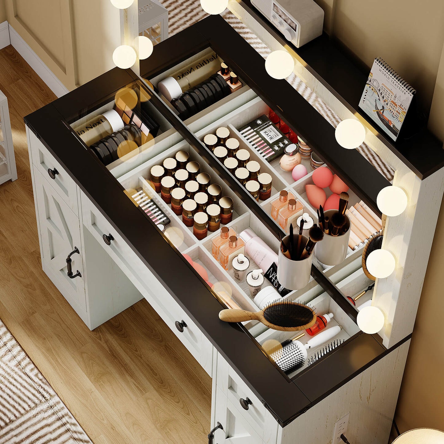 Ciren 43" Makeup Vanity