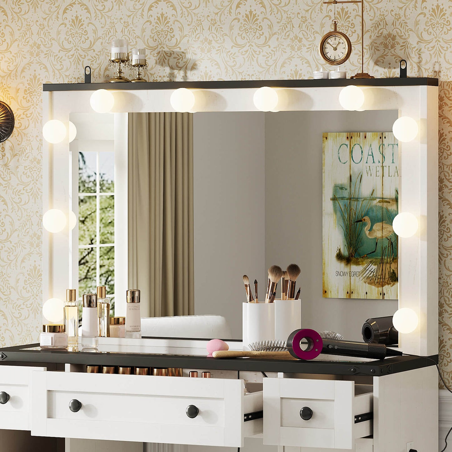 Ciren 43" Makeup Vanity