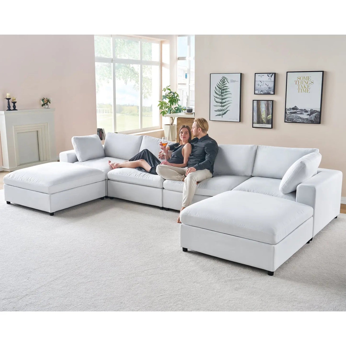 Montauk Down Filled Sectional Sofa