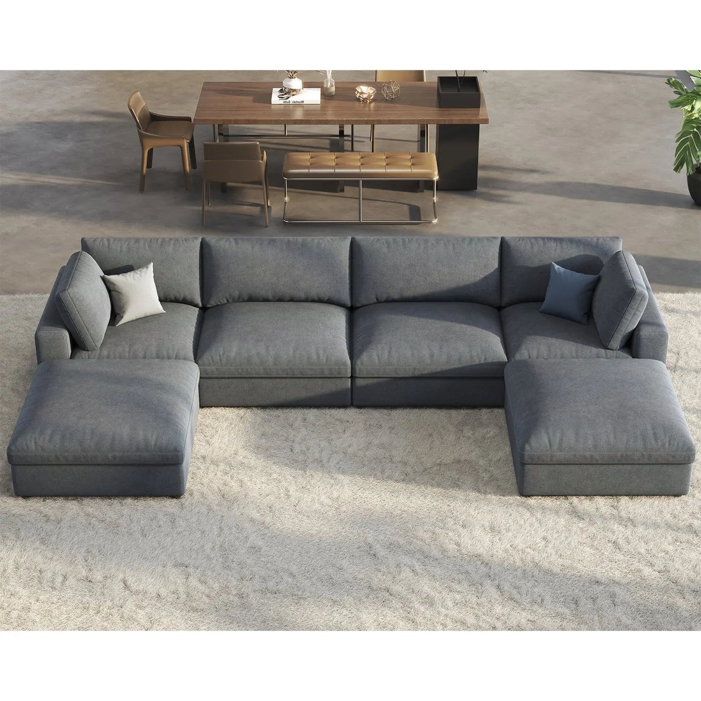 Montauk Down Filled Sectional Sofa