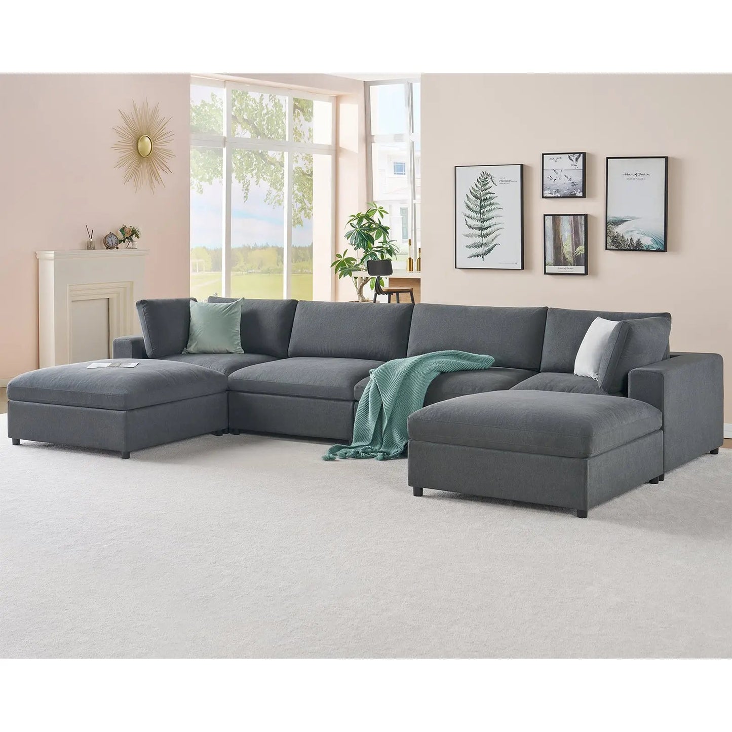 Montauk Down Filled Sectional Sofa