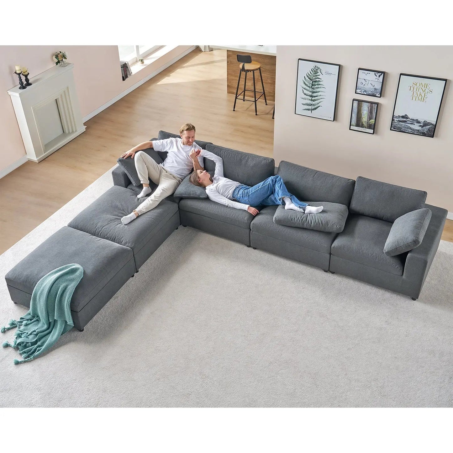 Montauk Down Filled Sectional Sofa