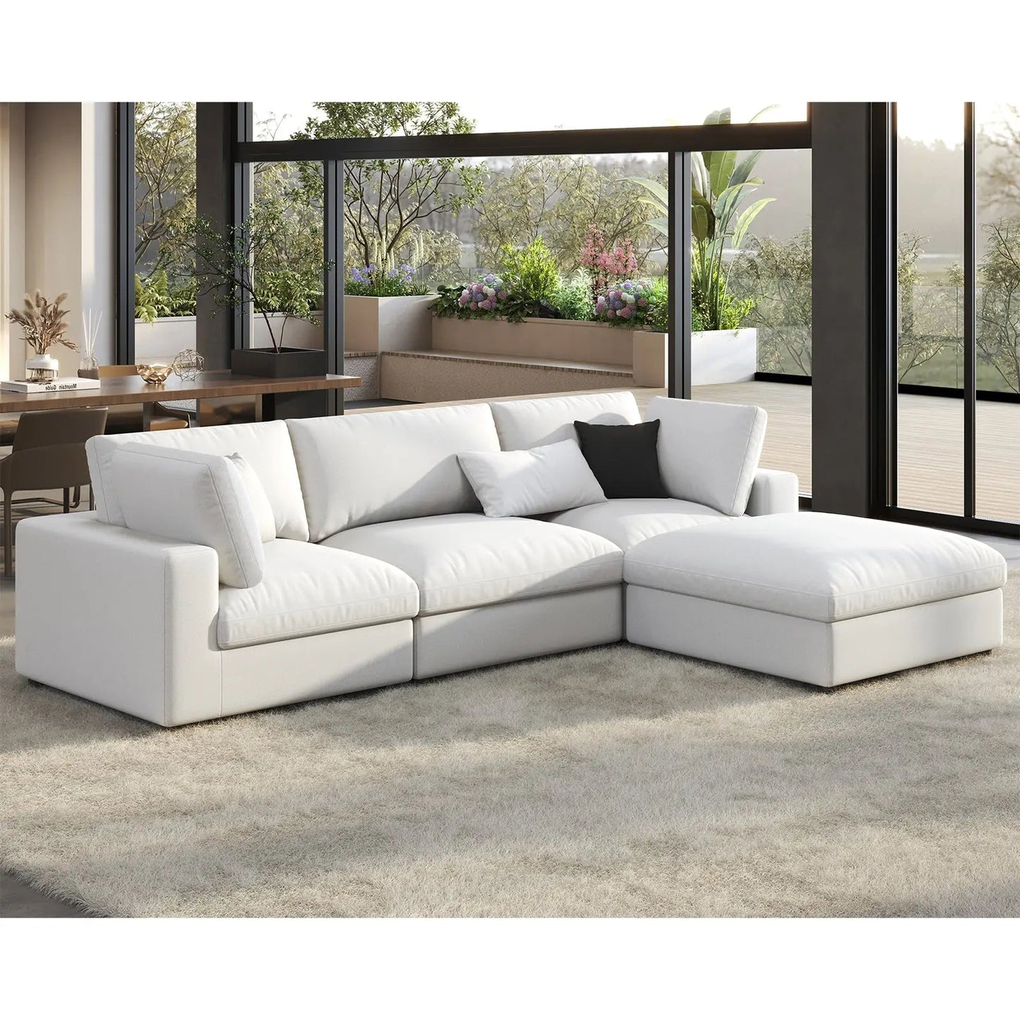Montauk Down Filled Sectional Sofa