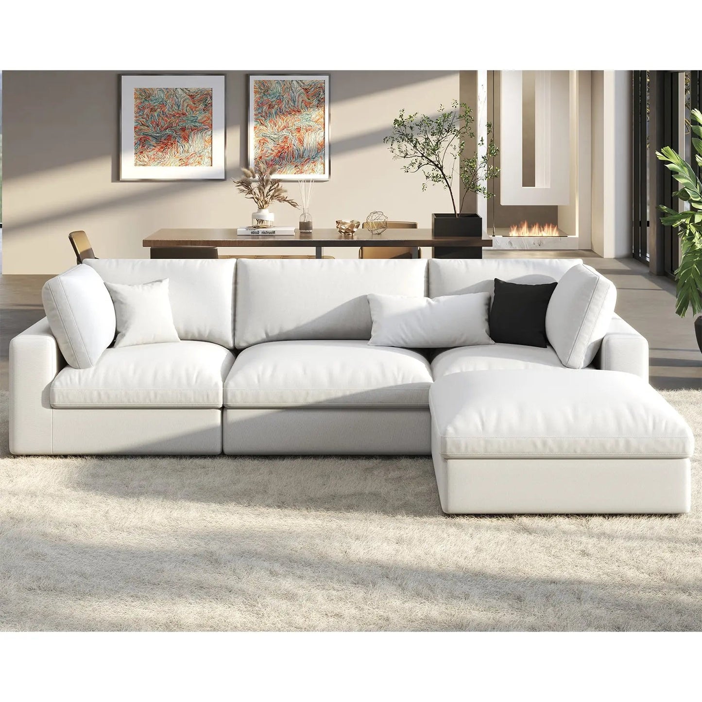 Montauk Down Filled Sectional Sofa