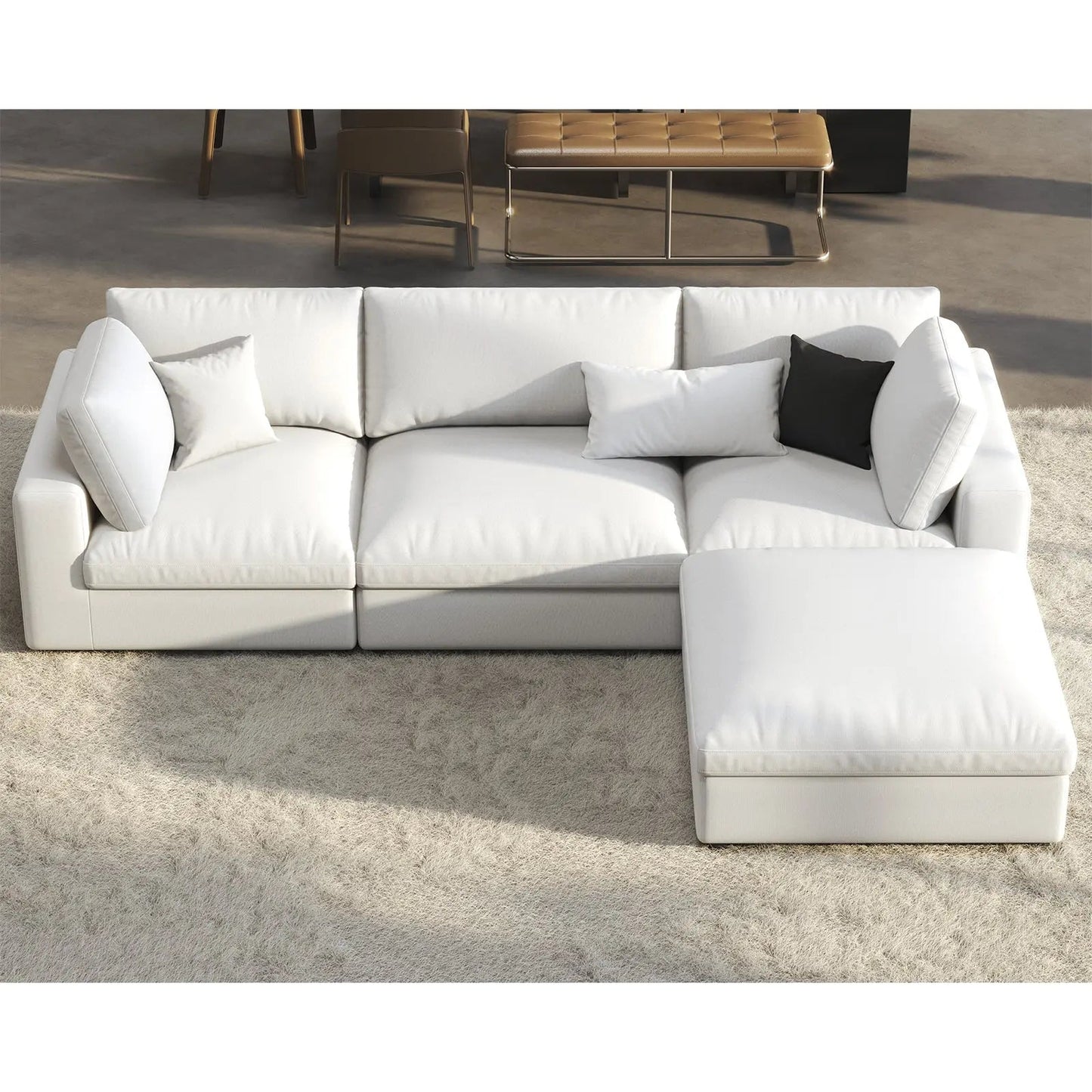 Montauk Down Filled Sectional Sofa